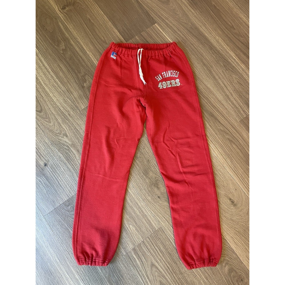 Vintage Men's Medium San Francisco 49ers Sweatpants Russell Athletic USA